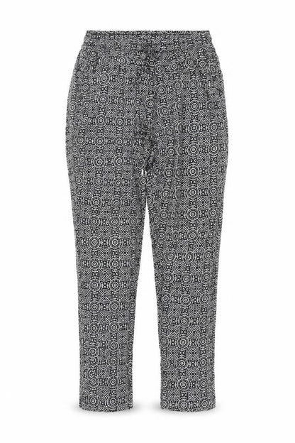 Womens UK Size 10 New Look Regular Fit Bloomer Black Trousers