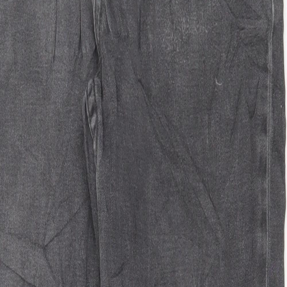 Cheap Monday Womens Grey Cotton Straight Jeans Size 30 in L26 in Regular Button