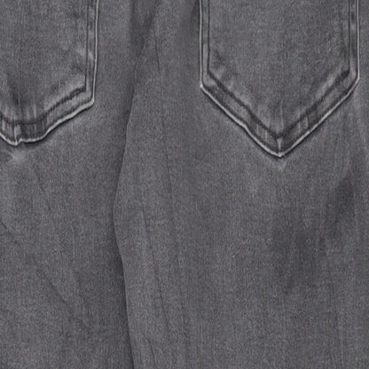 Cheap Monday Womens Grey Cotton Straight Jeans Size 30 in L26 in Regular Button