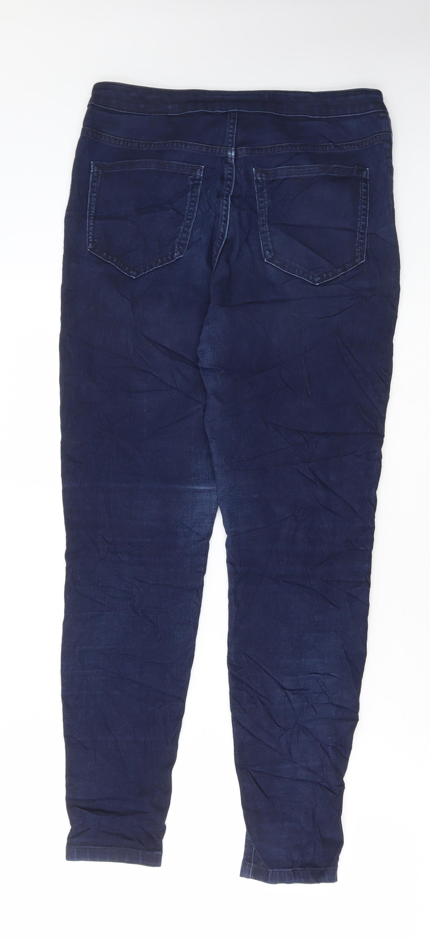 Womens UK Size 12 Marks and Spencer Regular Fit Skinny Blue Jeans
