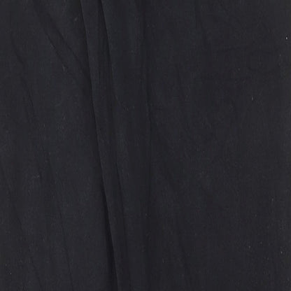 NEXT Womens Black Cotton Skinny Jeans Size 10 L28 in Regular Button