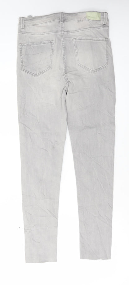 Womens UK Size 12 Marks and Spencer Regular Fit Skinny Grey Jeans