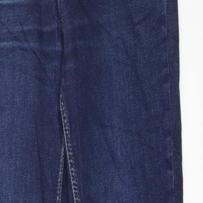 Womens UK Size 12 Marks and Spencer Regular Fit Skinny Blue Jeans
