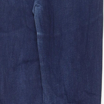 Womens UK Size 12 Marks and Spencer Regular Fit Skinny Blue Jeans