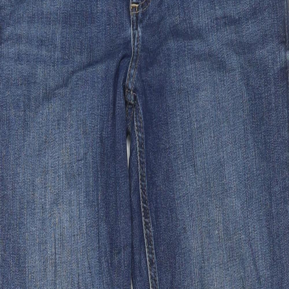 Womens UK Size 8 H&M Regular Fit Skinny Blue Jeans