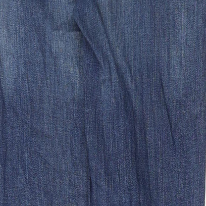 Womens UK Size 8 H&M Regular Fit Skinny Blue Jeans