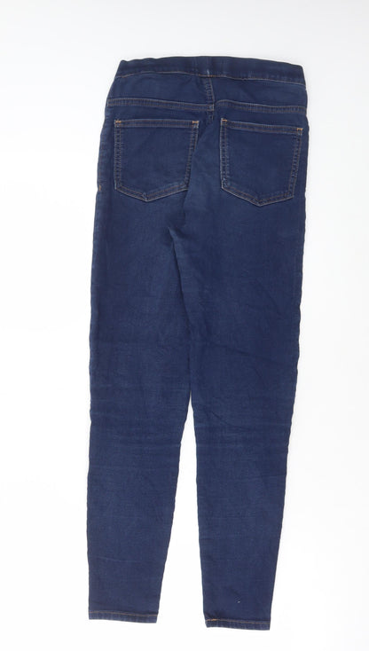 Womens UK Size 6 Marks and Spencer Regular Fit Jegging Blue Jeans