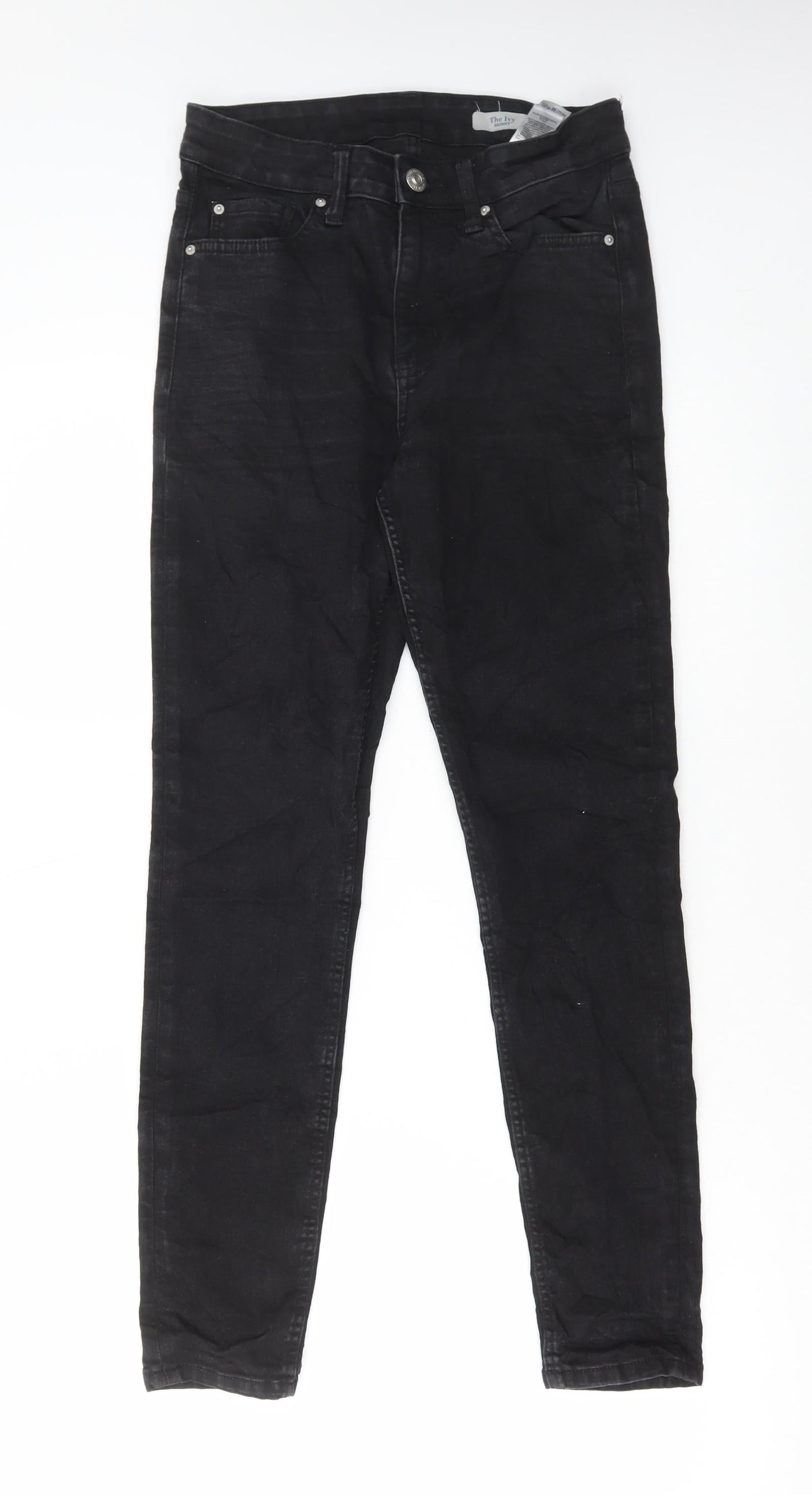 Womens UK Size 10 Marks and Spencer Regular Fit Skinny Black Jeans