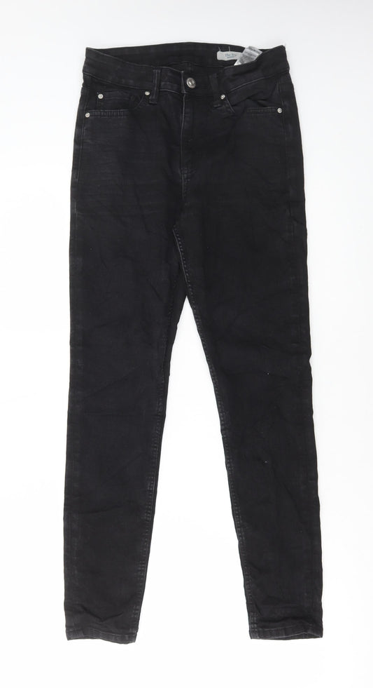 Womens UK Size 10 Marks and Spencer Regular Fit Skinny Black Jeans
