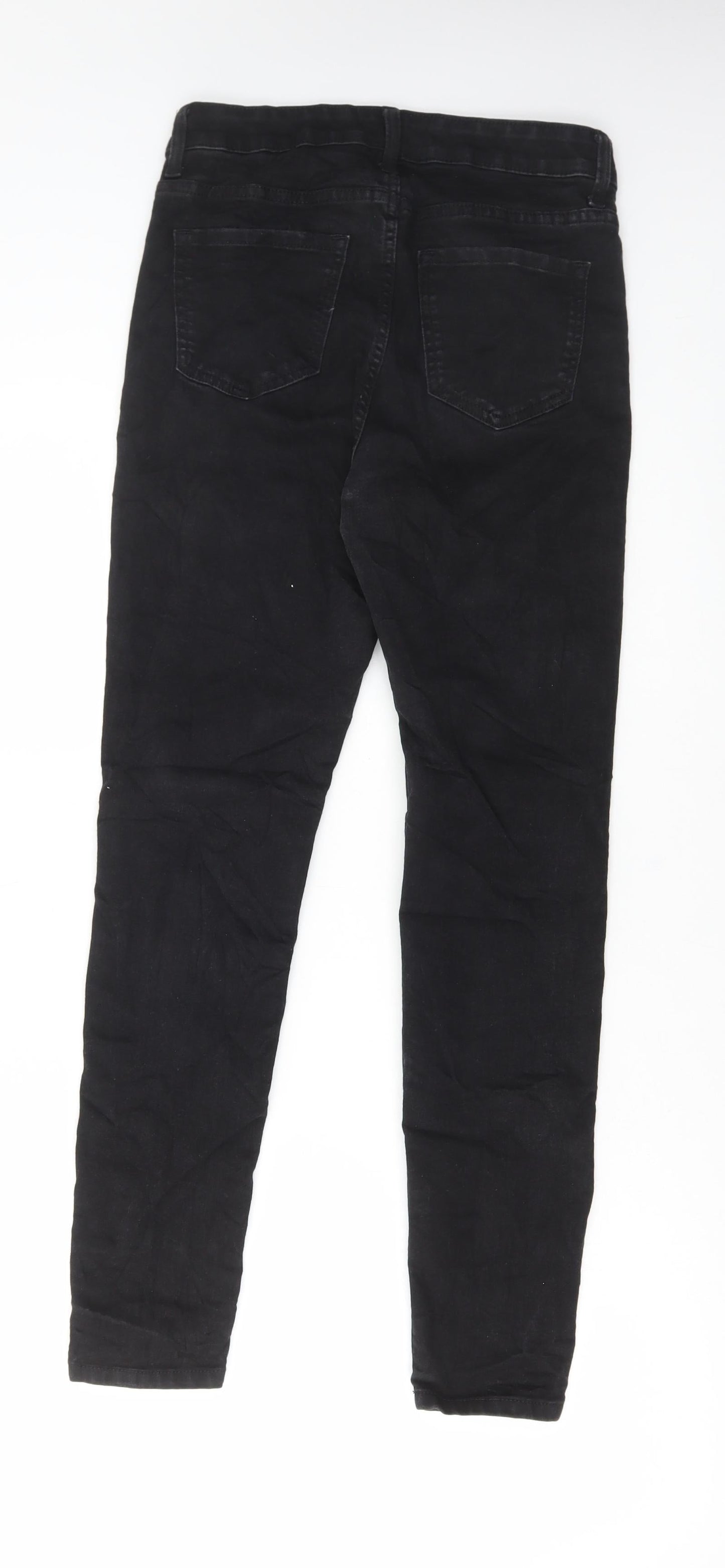 Womens UK Size 10 Marks and Spencer Regular Fit Skinny Black Jeans