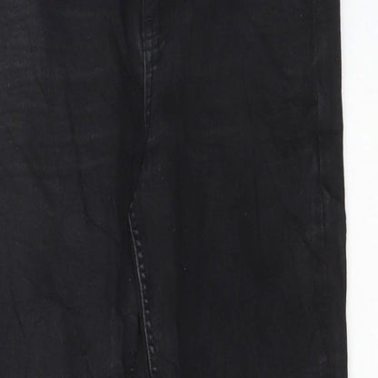 Womens UK Size 10 Marks and Spencer Regular Fit Skinny Black Jeans
