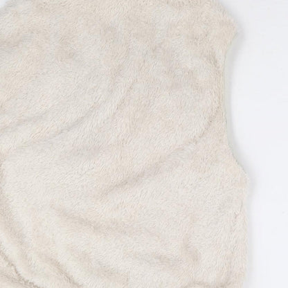 Womens UK Size XS H&M Beige Vest Jumper
