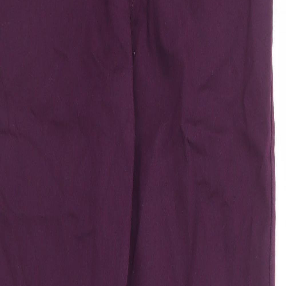 Womens UK Size 8 Marks and Spencer Regular Fit Jegging Purple Jeans