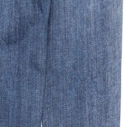 Womens UK Size 26 in Preworn Extra-Slim Fit Skinny Blue Jeans