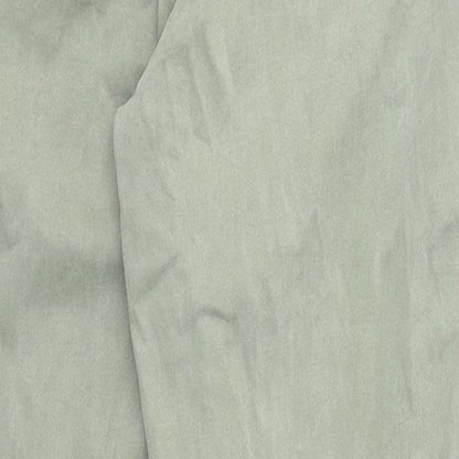 F&F Womens Green Cotton Skinny Jeans Size 12 L24 in Regular Zip