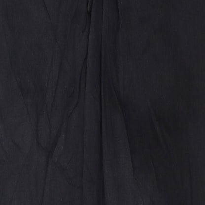 Topshop Womens Black 100% Cotton Skinny Jeans Size 32 L25 in Regular Zip