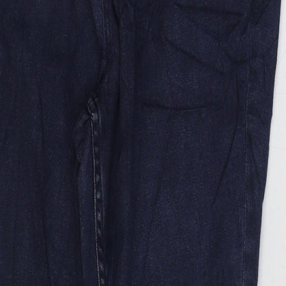 Womens UK Size 12 Marks and Spencer Regular Fit Skinny Blue Jeans