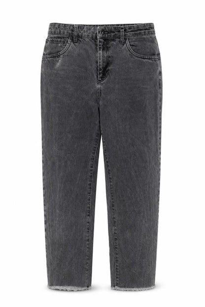 Womens UK Size 10 Topshop Regular Fit Straight Grey Jeans