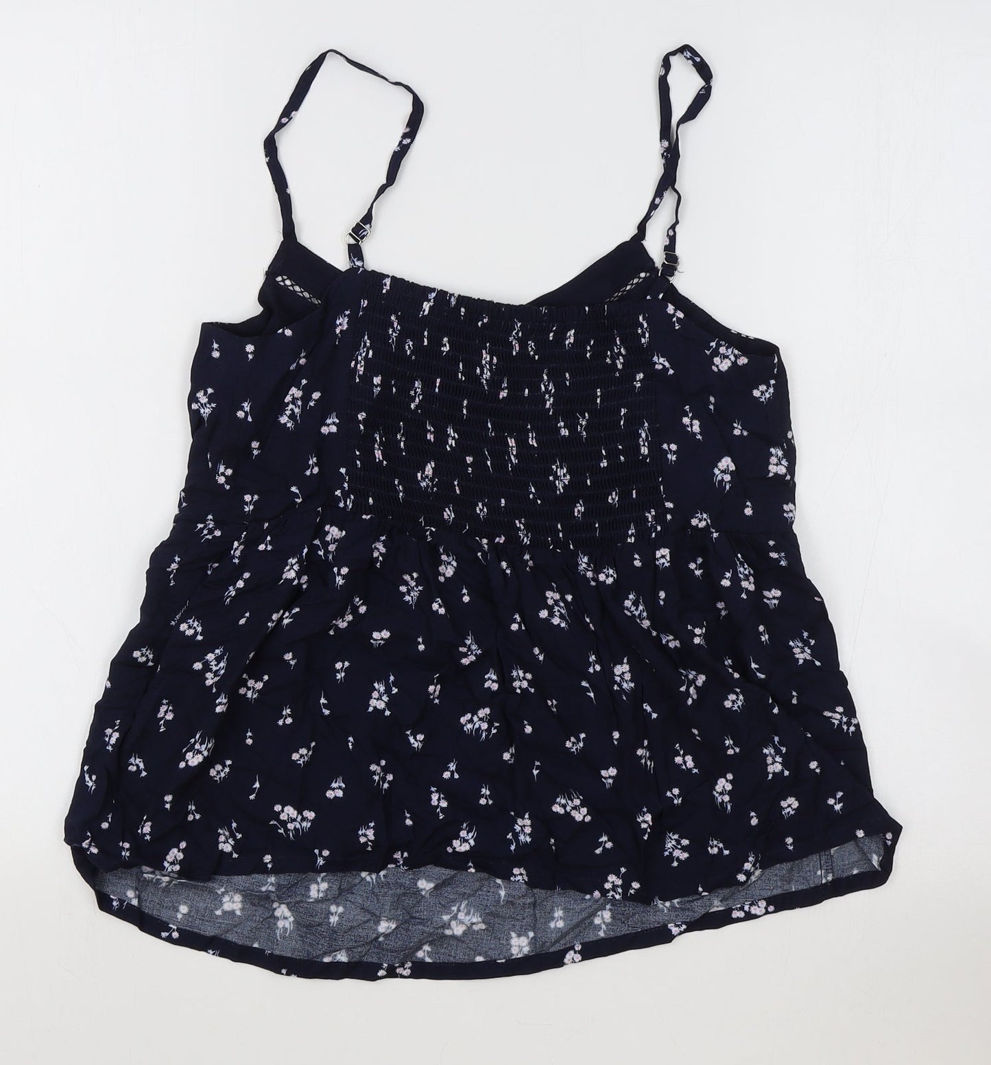 Womens UK Size 10 Marks and Spencer Blue Camisole Tank