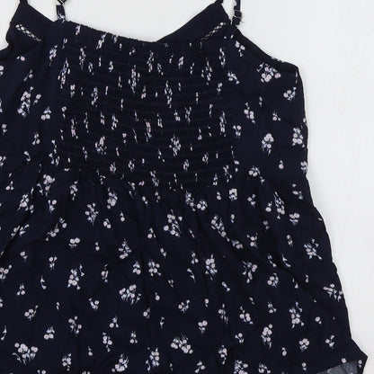 Womens UK Size 10 Marks and Spencer Blue Camisole Tank