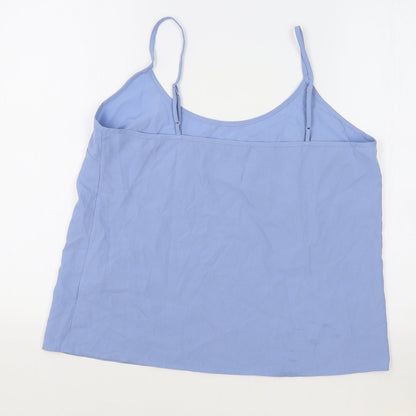 Womens UK Size 12 Marks and Spencer Blue Basic Tank
