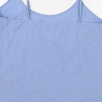 Womens UK Size 12 Marks and Spencer Blue Basic Tank