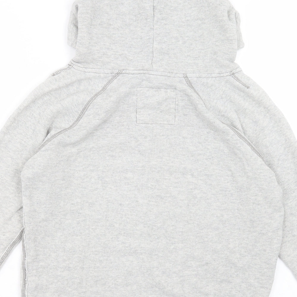 Hollister Womens Grey Cotton Pullover Hoodie Size XS Pullover