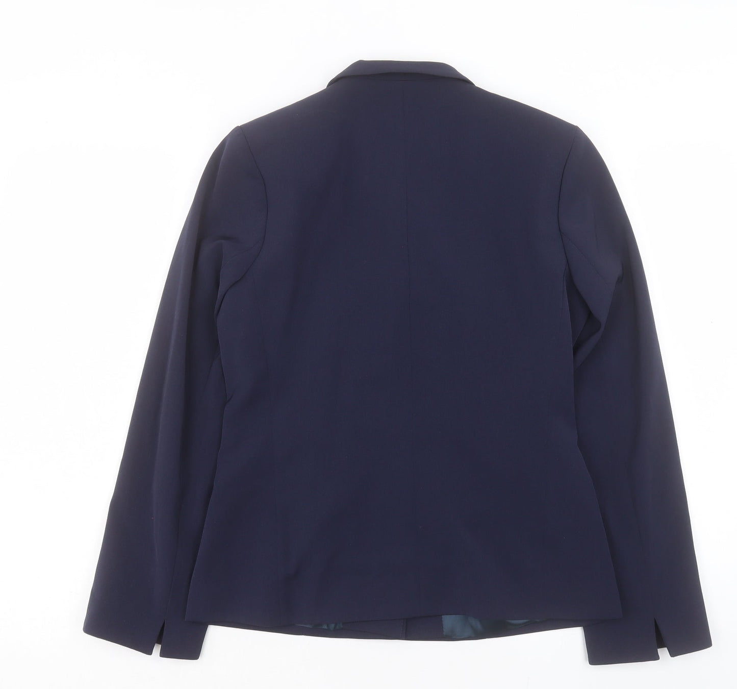 De Keyser Womens Blue Jacket Blazer Size 10 Button