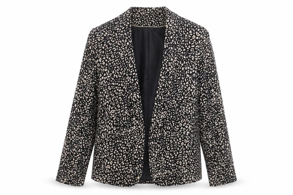 Womens UK Size 10 Papaya Black Jacket