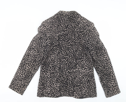 Womens UK Size 10 Papaya Black Jacket