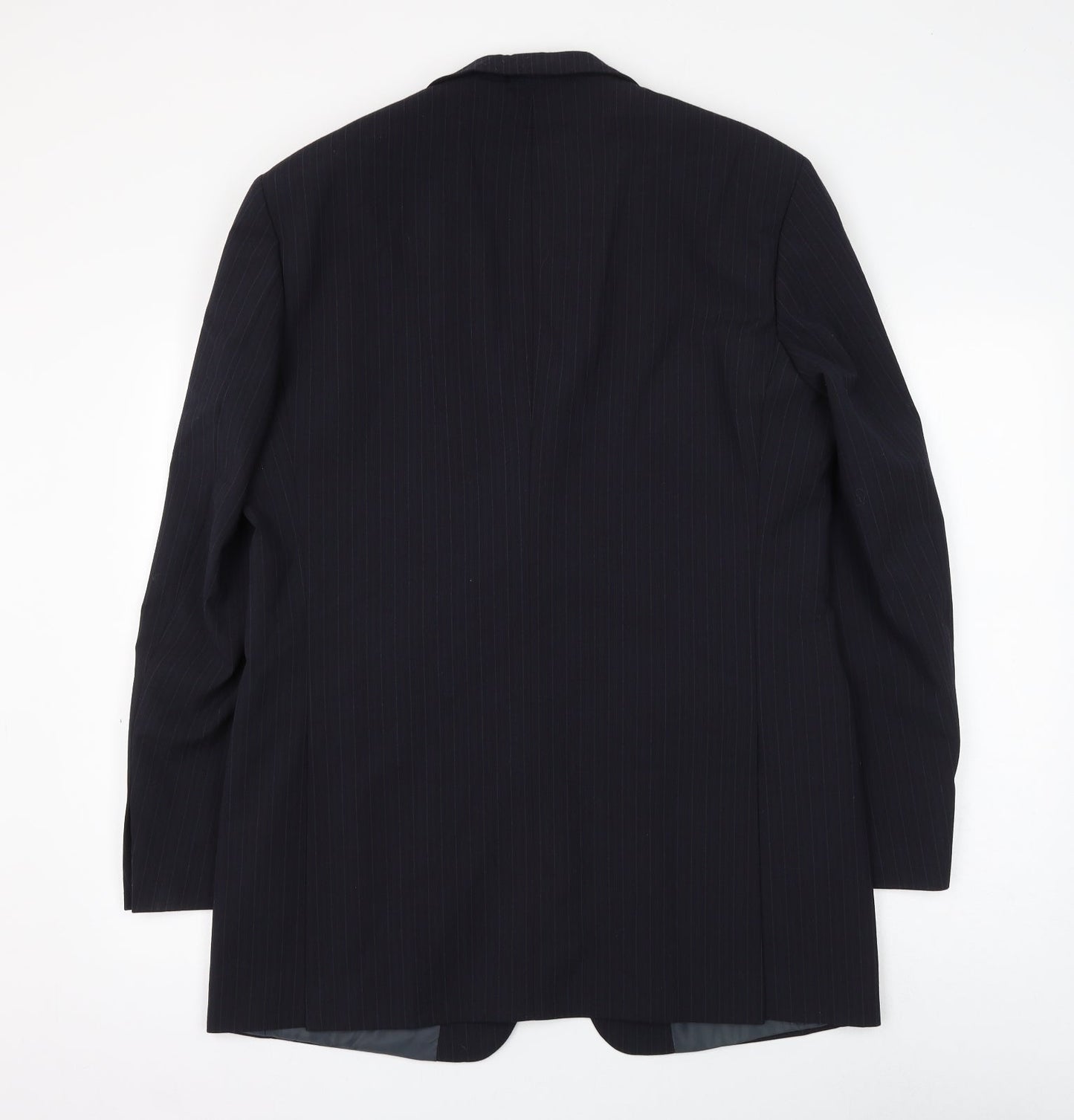 Mens UK Size 40 Marks and Spencer Regular Blue Suit Jacket