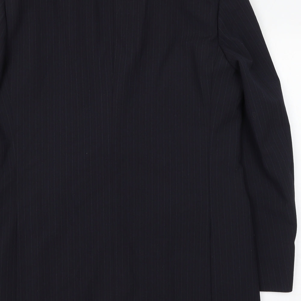 Mens UK Size 40 Marks and Spencer Regular Blue Suit Jacket