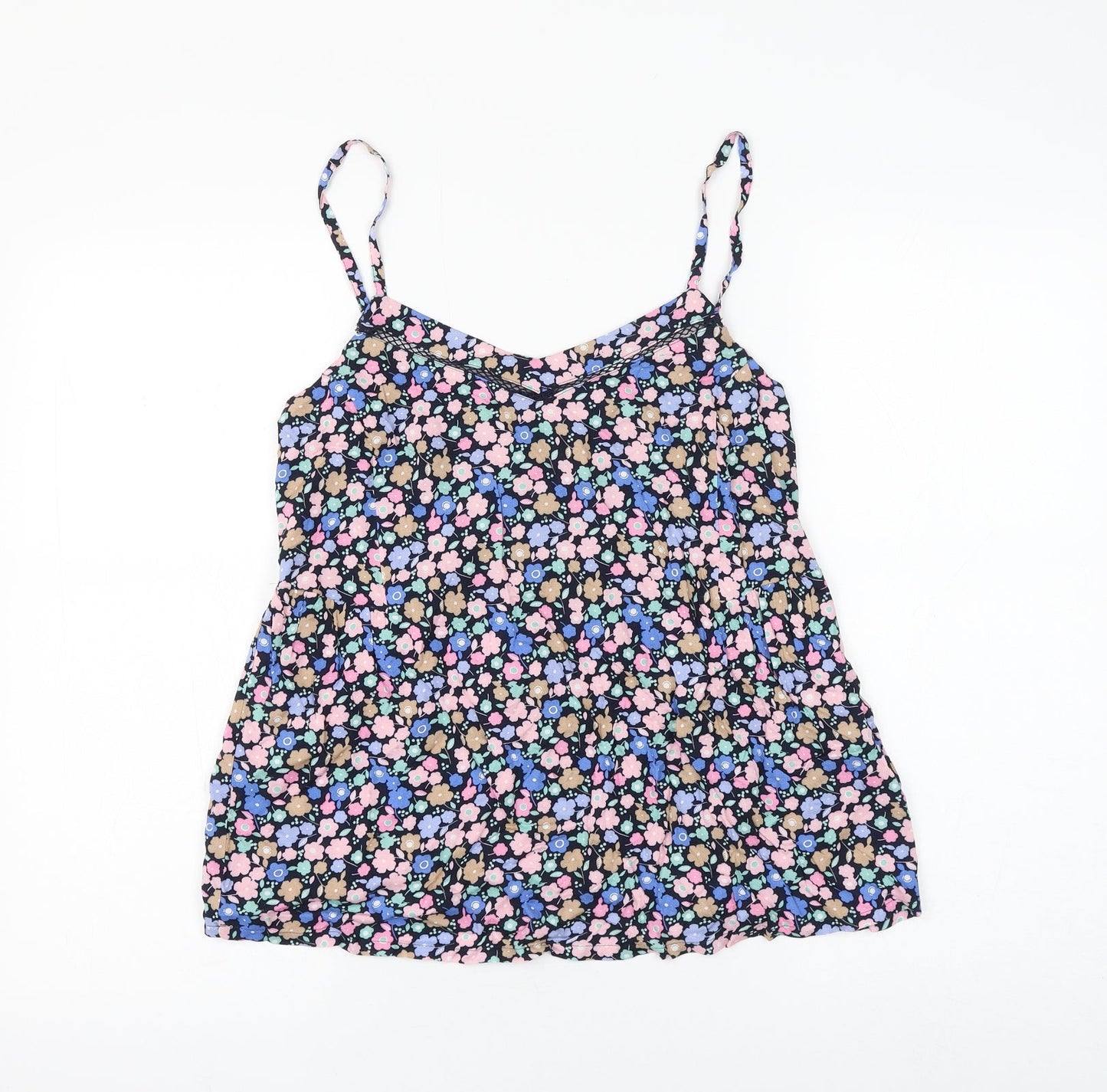 Womens UK Size 8 Marks and Spencer Multicoloured Camisole Tank
