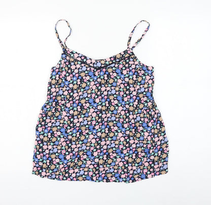 Womens UK Size 8 Marks and Spencer Multicoloured Basic Tank