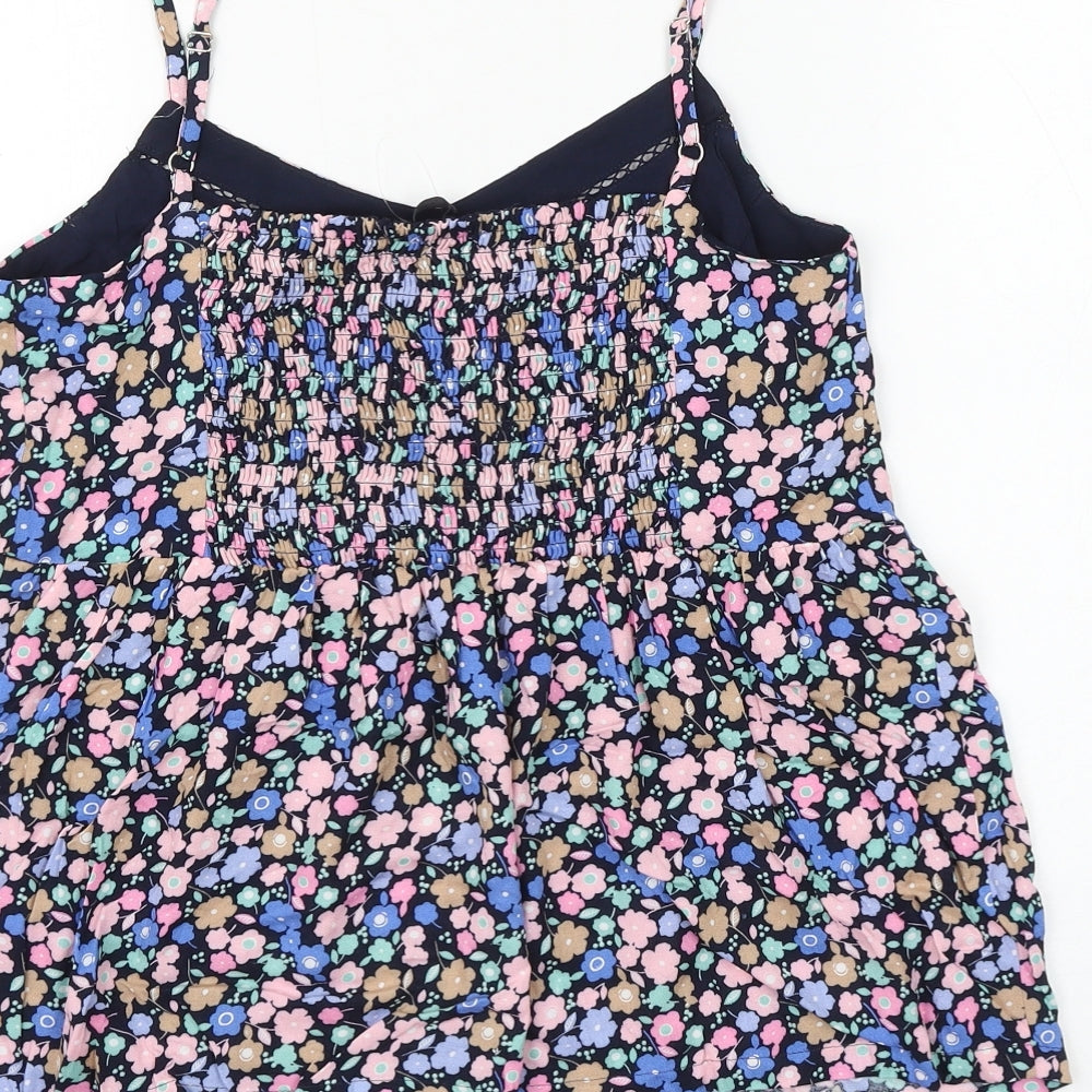 Womens UK Size 8 Marks and Spencer Multicoloured Basic Tank