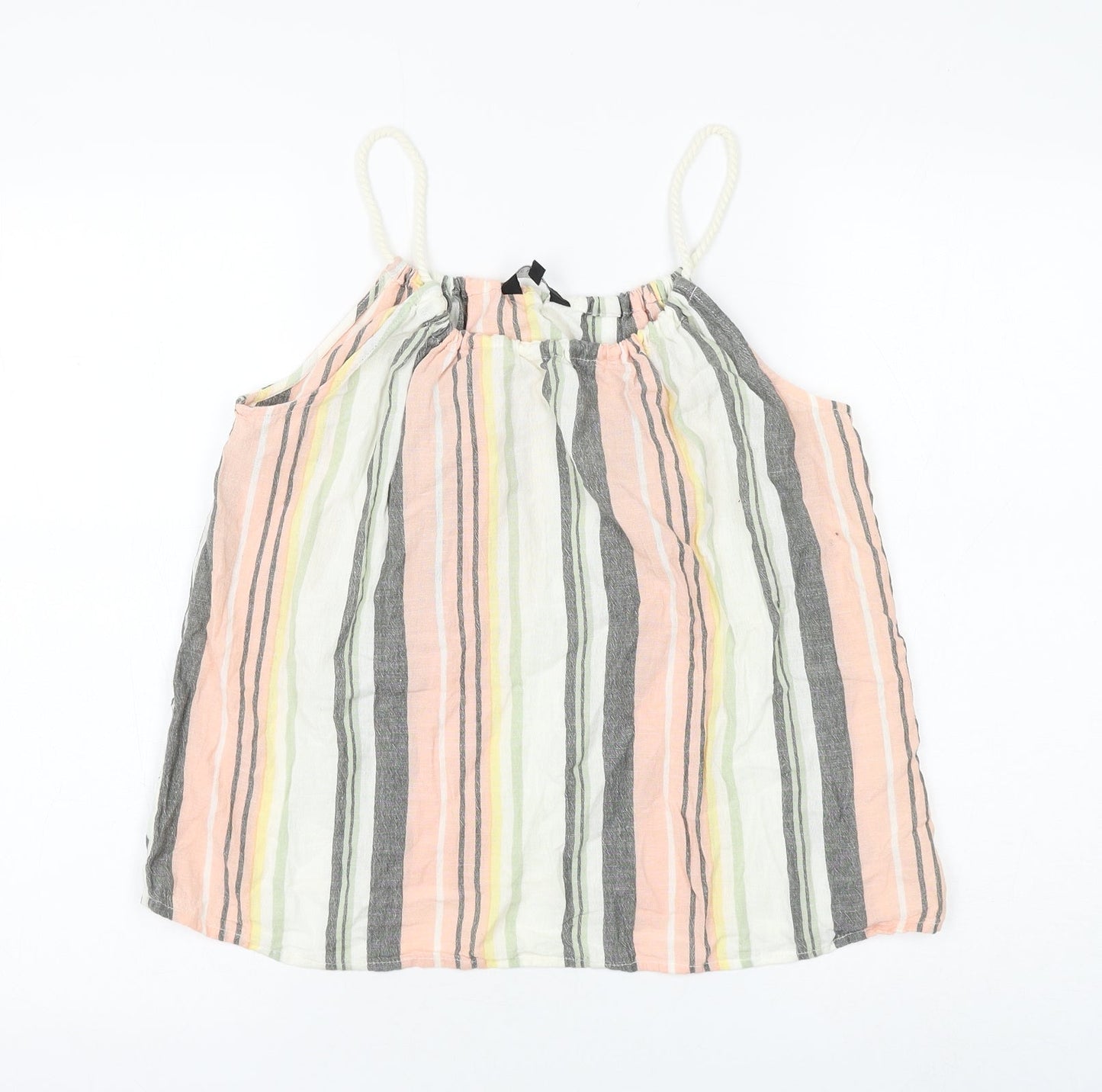 Womens UK Size 12 New Look Multicoloured Camisole Tank