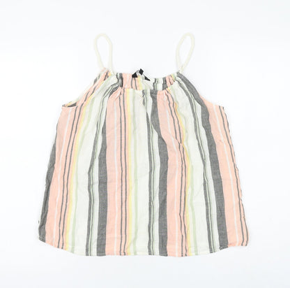 Womens UK Size 12 New Look Multicoloured Camisole Tank