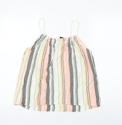 Womens UK Size 12 New Look Multicoloured Camisole Tank