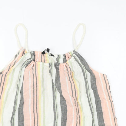 Womens UK Size 12 New Look Multicoloured Camisole Tank