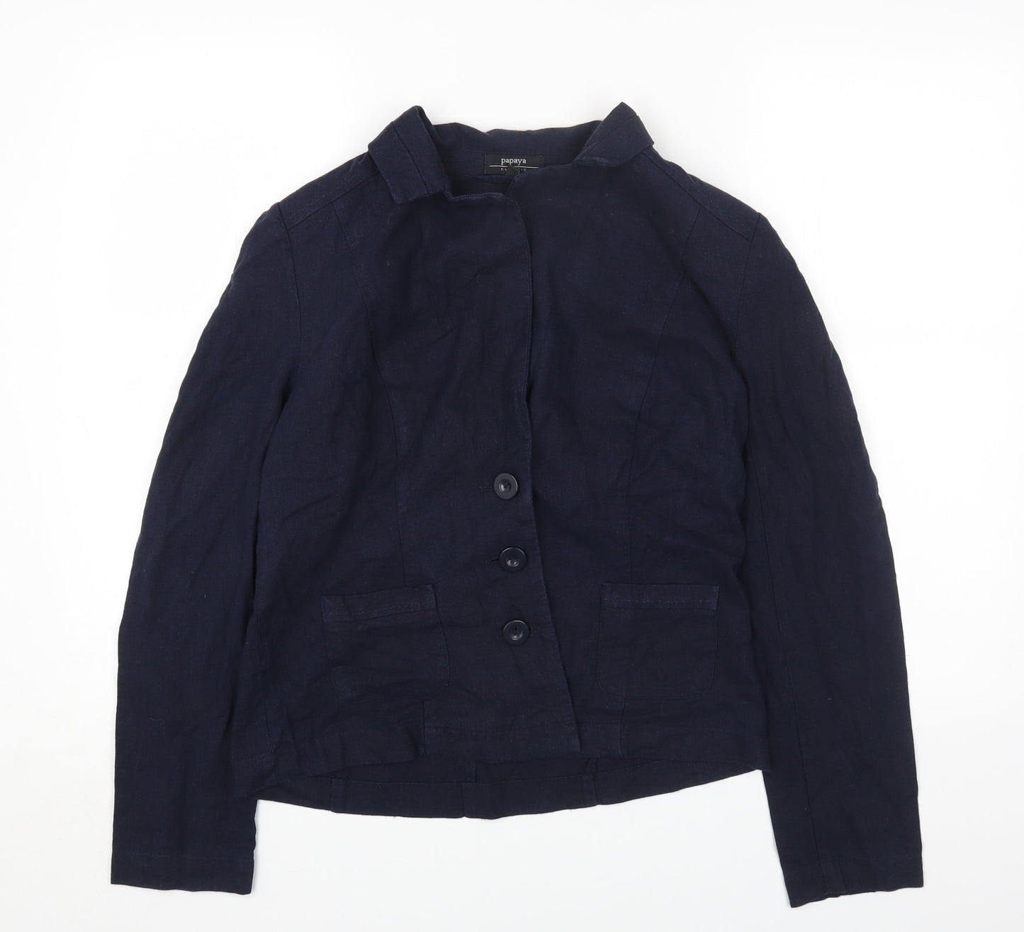 Womens UK Size 10 Papaya Blue Jacket