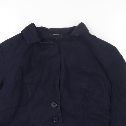 Womens UK Size 10 Papaya Blue Jacket