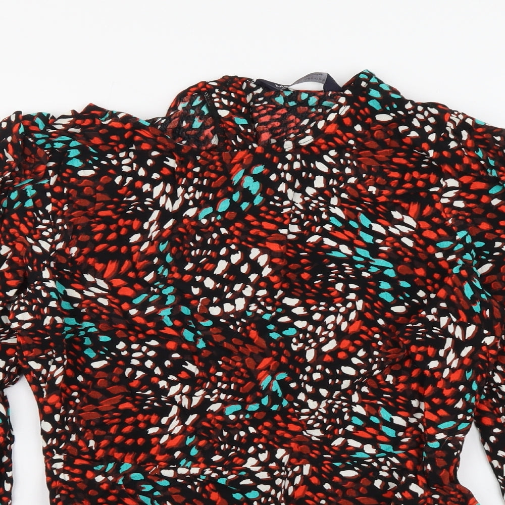 Womens UK Size 6 Marks and Spencer Red Basic Blouse