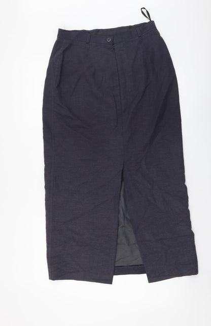 Womens UK Size 10 Wallis A-Line Jersey Skirt
