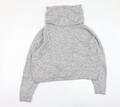 Womens UK Size S H&M Grey Pullover Jumper