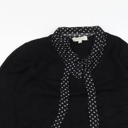 Womens UK Size M Paramour Black Pullover Jumper