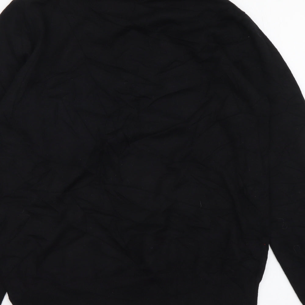 Womens UK Size M Paramour Black Pullover Jumper