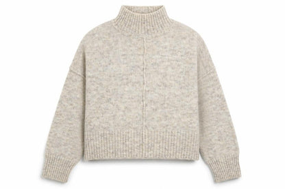 Womens UK Size M New Look Beige Pullover Jumper