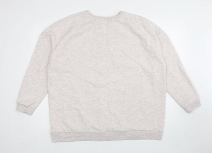 Matalan Womens Ivory Polyester Pullover Sweatshirt Size XL Pullover - NYC