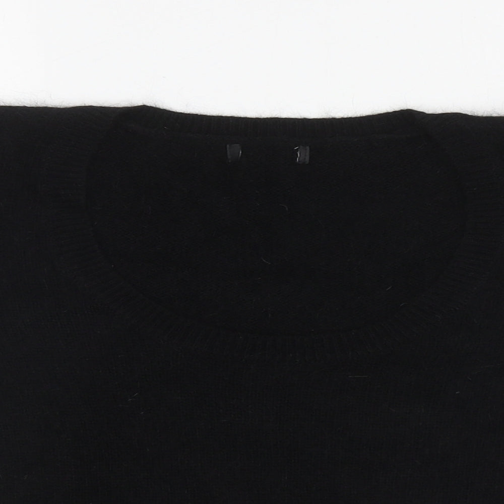 Womens UK Size 10 Matalan Black Pullover Jumper