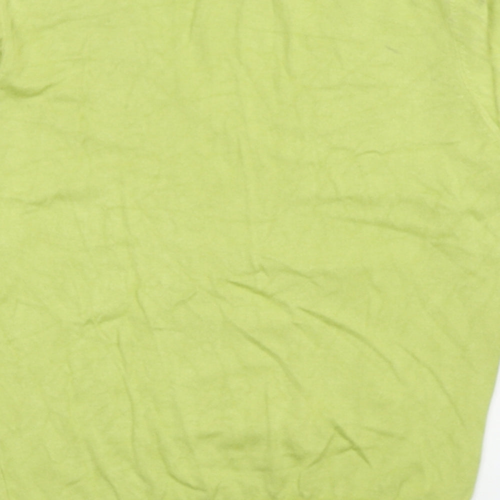 Womens UK Size 14 Marks and Spencer Green Pullover Jumper